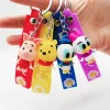 ⁦New Anime Disney Mickey Mouse Keychai Figure Toys Minnie Minnie Stitch Frozen Keychain Car Couple Bag Keychain Girl's Gift Toys⁩ - الصورة ⁦2⁩