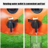 ⁦Collapsible Water Bucket Large Foldable Portable Water Tank Reinforced Handles Non-slip Camping Water Storage Carrier With⁩ - الصورة ⁦4⁩