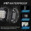 ⁦ANMINGPU 12V 24V LED Bar Spot Flood Combo 4 7 Inch LED Work Light Bar for Off Road Truck 4x4 Atv Boat Car Barra LED Headlights⁩ - الصورة ⁦4⁩