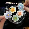 ⁦Car Air Creative Small Fresh Flowers freshener of Trend Clip Aromatherapy Decoration Car Ornament Car Odor Removal Perfume⁩ - الصورة ⁦2⁩