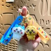 ⁦Mimiso anime figures Chiikawa Keychain Cute Usagi Hachiware Keyring pendant Bag Car Key Accessories Girl's Birthday Gifts⁩ - الصورة ⁦4⁩