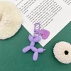 ⁦Cute Cartoon Y2K Style Balloon Dog Key Chains Acrylic Car Keychain Girl's Book Bag Satchel Pendant Jewelry Accessories keyrings⁩ - الصورة ⁦6⁩