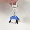 ⁦Fashion Sanrio Keychain Kawaii Pochacco Anime Keychains for Women Bag Pendant Jewelry Trinket Girl's Car Key Ring Key Chain Gift⁩ - الصورة ⁦3⁩