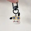 ⁦Fashion Sanrio Keychain Kawaii Pochacco Anime Keychains for Women Bag Pendant Jewelry Trinket Girl's Car Key Ring Key Chain Gift⁩ - الصورة ⁦4⁩