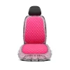 ⁦Fashion Pink Lace Car Seat Cover Velvet Plush Seat Cushion Pad Auto Chair Car Front Seat Protector For Lady Girl Women⁩ - الصورة ⁦4⁩