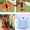 ⁦Collapsible Water Bucket Large Foldable Portable Water Tank Reinforced Handles Non-slip Camping Water Storage Carrier With⁩ - الصورة ⁦3⁩