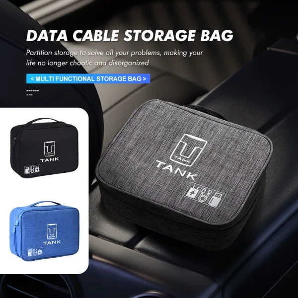 Car Multipurpose Portable Collapsible Trunk Storage Bag For TANK Great Wall 300 2022 2023