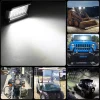 ⁦ANMINGPU 12V 24V LED Bar Spot Flood Combo 4 7 Inch LED Work Light Bar for Off Road Truck 4x4 Atv Boat Car Barra LED Headlights⁩ - الصورة ⁦6⁩