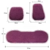 ⁦Winter Warm Plush Car Seat Cover Velvet Lace Seat Cushion Pad Auto Chair Car Seat Protector For Lady Girl Women⁩ - الصورة ⁦6⁩