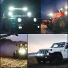 ⁦LED Light Bar 42W 48W Mini LED Work Light Spotlight for Jeep Truck Car SUV ATV Barra LED Headlights 4X4 Off Road 12V 24V⁩ - الصورة ⁦5⁩