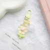 ⁦Fashion Sweet Cute Tulip Flowers Key Chain For Women Bag Backpack Pendant Jewelry Trinket Girl's Car Key Ring Keychain⁩ - الصورة ⁦4⁩