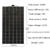 ⁦Flexible Solar Panel Kit Complete With Battery 5000W 5KW 220v 110V MPPT Hybrid Inverter Off Grid Home 4HP Car Caravan Camping⁩ - الصورة ⁦5⁩