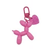 ⁦Cute Cartoon Y2K Style Balloon Dog Key Chains Acrylic Car Keychain Girl's Book Bag Satchel Pendant Jewelry Accessories keyrings⁩ - الصورة ⁦5⁩