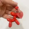 ⁦20pcs/set Keychain Punk Balloon Dog Keychains for Women Bag Pendant Jewelry Trinket Girl's Car Key Ring Key Chain Accessories⁩ - الصورة ⁦3⁩