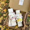 ⁦Kawaii Seat Belt Shoulder Guard Girl's Heart Sanrio Kitty Car Ornament Decoration Tissue Paper Bag Jewelry Accessories Gift⁩ - الصورة ⁦6⁩