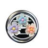 ⁦Car Air Creative Small Fresh Flowers freshener of Trend Clip Aromatherapy Decoration Car Ornament Car Odor Removal Perfume⁩ - الصورة ⁦4⁩