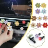 ⁦Car Air Conditioning Outlet Perfume Clip Six Flower Aromatherapy Decorations Supplies Air Car Cleaning Multi-functional Car H8L6⁩ - الصورة ⁦3⁩