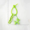 ⁦keychain jelly Balloon Dog Keychains Fashion Kawaii Cute Jewelry Women Bag Pendant Jewelry Trinket Girl's Car Key Ring Key Chain⁩ - الصورة ⁦4⁩