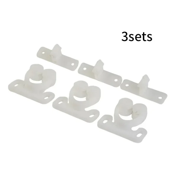 3pc Door Roller Latch Catch ABS Plastic Caravan Roller Catch Cabinet Door Drawer Ball Latch Closing Lock Door Cabinet Latch