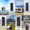 ⁦1000W Solar Panel 12V Solar Cell 10A-100A Controller Solar Plate Kit For Phone RV Car Caravan Home Camping Outdoor Battery⁩ - الصورة ⁦5⁩