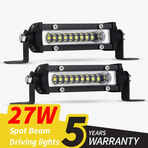 12V 24V LED Bar Offroad Spot Flood Combo Work Light for Truck Car SUV 4WD 4x4 Boat ATV Barra LED Headlights LED Light Bar