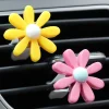 ⁦Cute Flower Air Outlet Decoration Air Perfume Vent Clip Interior Plastic Mini Flower Aromatherapy Cute Creative Car Accessories⁩ - الصورة ⁦4⁩