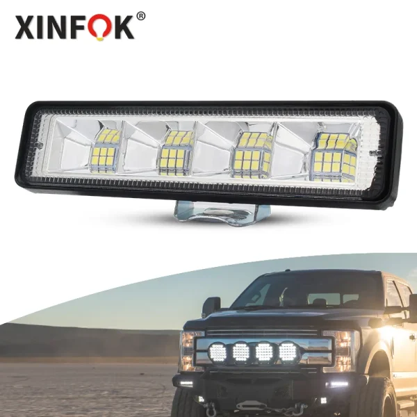 Mini Led Bar Barra 12v 24v For Auto Car Vehicle 4x4 Light Bar