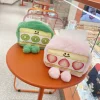 ⁦Strawberry Dessert Tissue Box Sweet Color Pink Durable Home Car Hotel Sofa Paper Tissue Holder Napkin Case Pouch Girl's Gift⁩ - الصورة ⁦3⁩