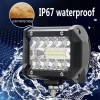 ⁦60W 4INCH LED Waterproof Work Light LED Bars Spot Flood Beam Driving barra led 4x4 off road Boat Car Tractor Light Truck 12V 24V⁩ - الصورة ⁦2⁩