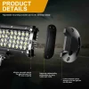 ⁦ANMINGPU 144W Spotlight LED Bar Off Road 12V 24V LED Light Bar/Work Light for Truck SUV 4WD 4x4 Boat ATV Car Barra LED Headlight⁩ - الصورة ⁦3⁩