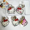 ⁦Sanrio Hello Kitty Keychain Fashion Acrylic Keychains Gift for Women Bag Pendant Jewelry Trinket Girl's Car Key Ring Key Chain⁩ - الصورة ⁦2⁩