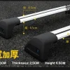 ⁦2 pcs For Suzuki grand nomade 5 Door SUV 2007-2017 roof rack roof bar car special aluminum alloy belt lock Led shooting⁩ - الصورة ⁦4⁩