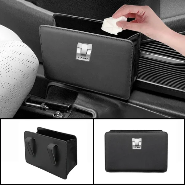 Car junk bagTrash Can Collapsible Leak-Proof Storage Bag Garbage Bag for Great Wall GWM WEY TANK 300 500 Car Styling accessories