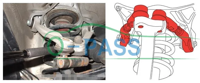 ذراع تحكم في الحدبة الأمامية قابل للتعديل ، أودي A4 ، B5 ، B6 ، B7 ، A6 ، C5 ، A8 ، Allroad ، سكودا رائع ، فولكس فاجن باسات ، مقعد Exeo ، 8E0407505A ، 8E0407509A