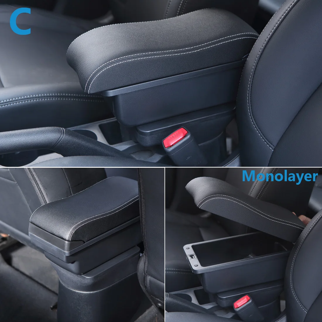 لنيسان NV200 مسند الذراع صندوق التحديثية أجزاء التفاصيل الداخلية مسند ذراع السيارة صندوق تخزين اكسسوارات السيارات USB