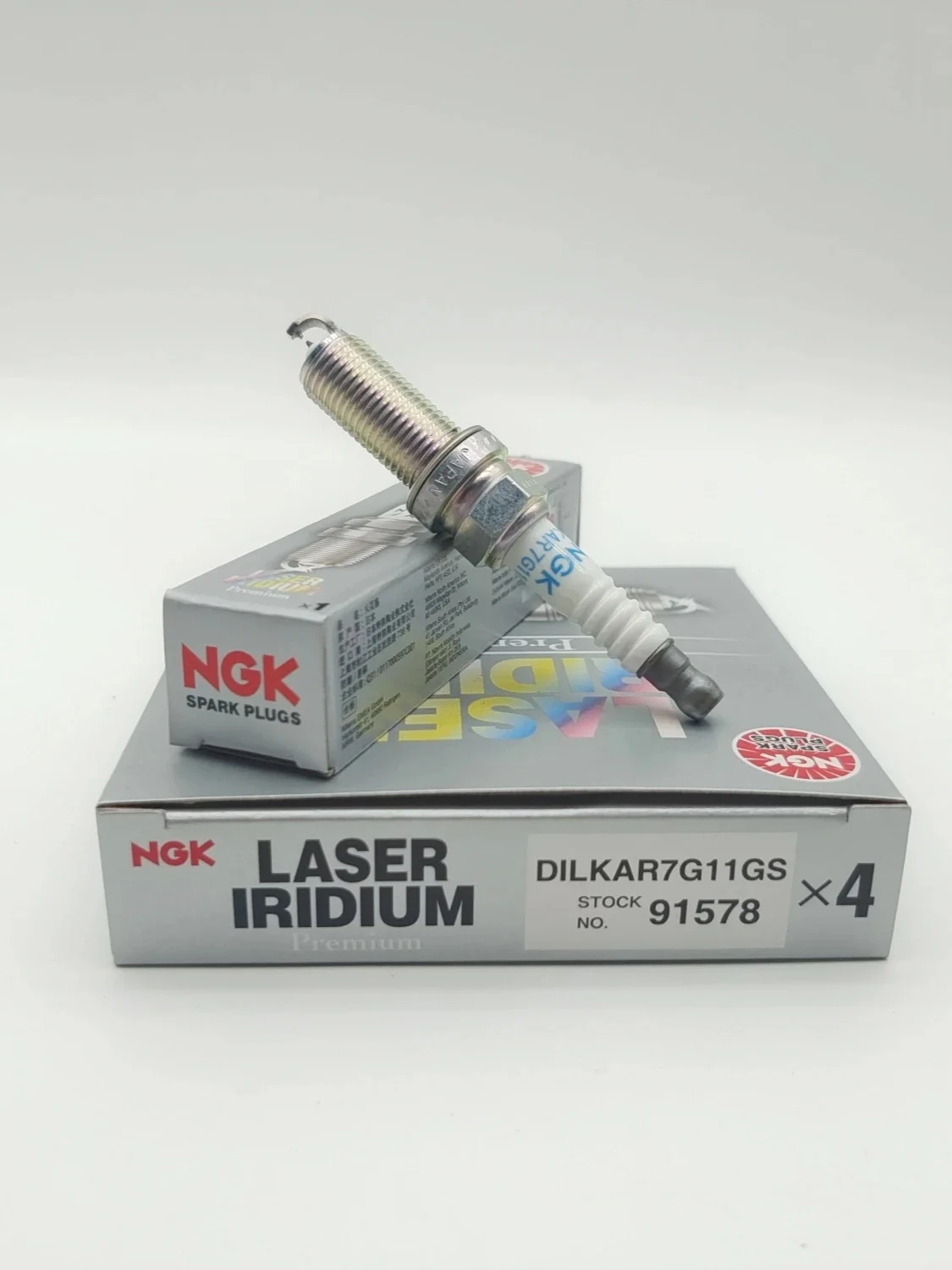 4-6 قطعة الأصلي NGK إيريديوم البلاتين اعة DILKAR7G11GS 91578 لهوندا أوديسي 9th أكورد إليسيون سبيور 2.4L 122905 A2A01