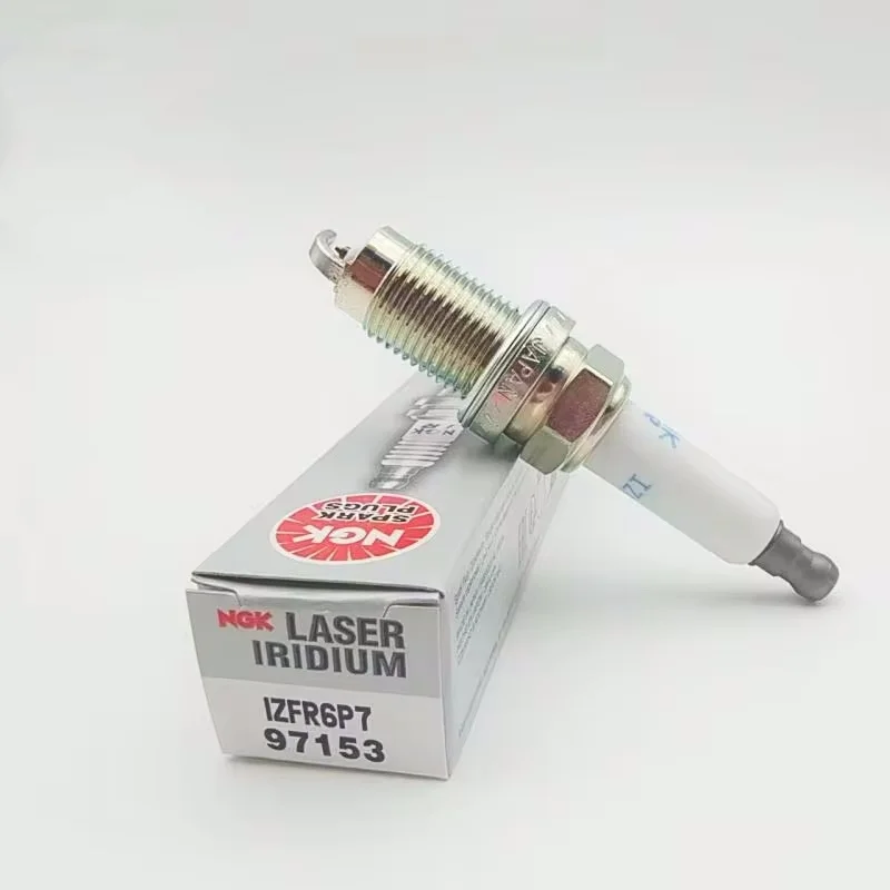 4 قطعة الأصلي NGK IZFR6P7 97153 الليزر إيريديوم اعة لشركة فولكس فاجن بيتل (كابريو) سكودا رومستر اليتي مقعد إيبيزا CBZA CBZB 1.2T