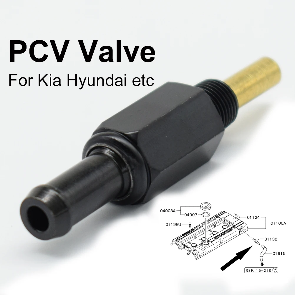 صمام عادم السيارة صمام PCV لشركة هيونداي أكسنت كيا 26740-26700 لدودج 600 400 قافلة تشالنجر كولت 2674021304 2674021314