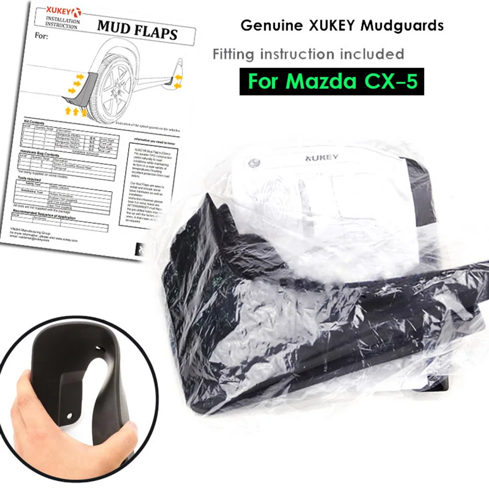 ل مازدا CX-5 CX5 2012 2013 2014 2015 2016 مجموعة واقيات الطين سبلاش الحرس الطين رفرف اللوحات الحرس واقيات الطين درابزين اكسسوارات السيارات